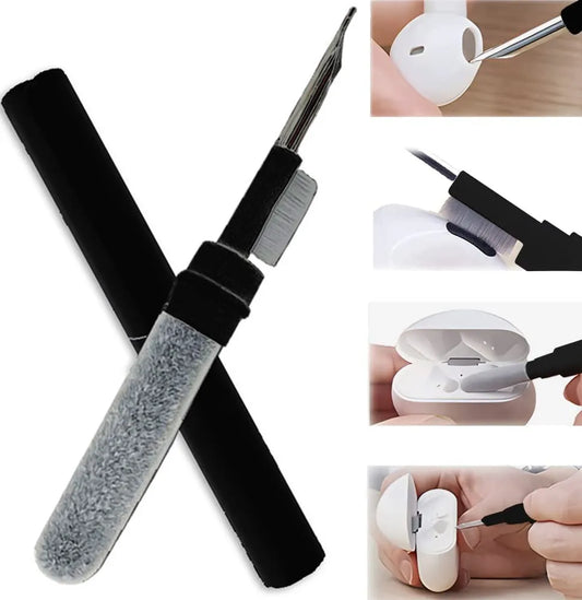 SurplusHut™ Cleaner Kit for AirPods Pro 1 2 3 | Earbuds Cleaning Pen Brush | Bluetooth Earphones and Case Headset Keyboard Phone Cleaning Tools