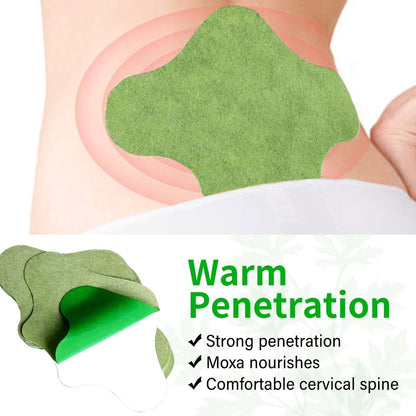 12Pcs Wormwood Lumbar Patch Cervical Patch | Anti-fatigue Ointment Knee Patch | Hot Compress Shoulder Knee Lumbar Patch