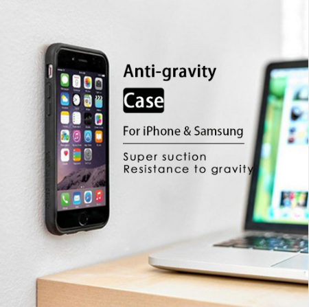 Anti-gravity Nano-adsorption Mobile Case