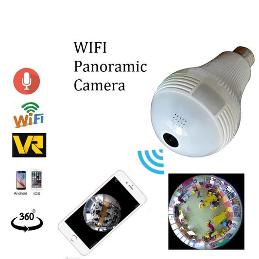 LED Light Bulb with Camera