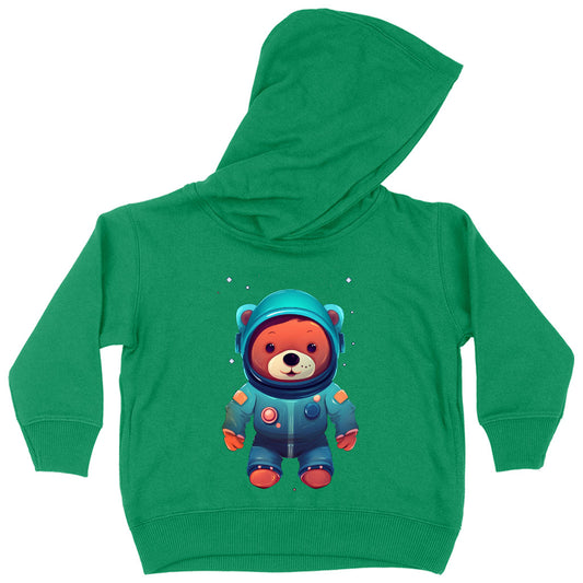 Cute Bear Toddler Hoodie - Bright Toddler Hooded Sweatshirt - Graphic Kids' Hoodie