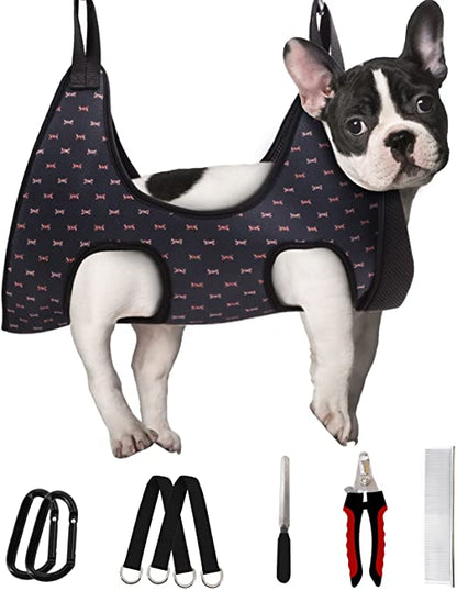 Pet Grooming Hammock Chest Harness For Cats And Dogs