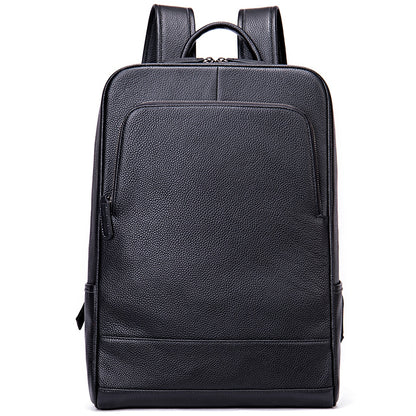 WESTAL Anti-theft Men&#39;s Leather Backpack Waterproof 15 Laptop Backpacks Man Travel Backpack School Bags for Teenagers Mochila