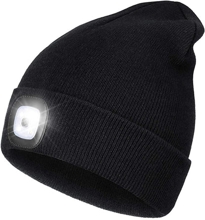 LED Beanie Torch Hat