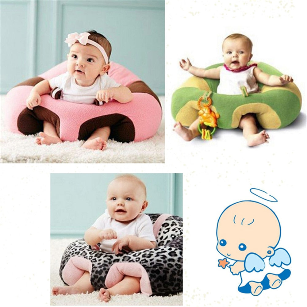 Baby Support Seat + Soft Chair Baby Sofa Infant Learning To Sit Chair
