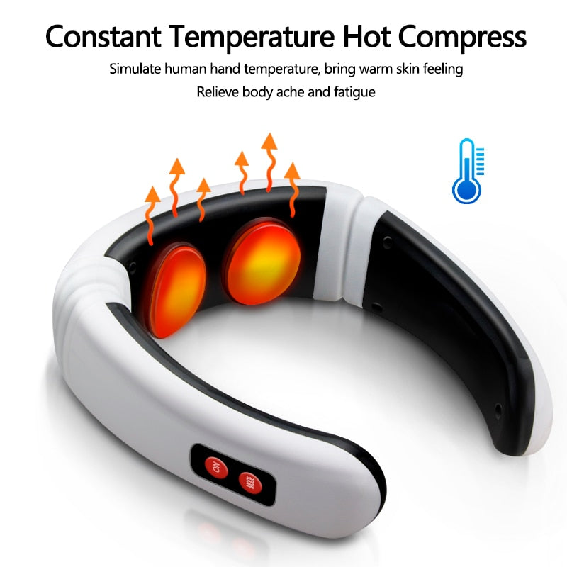 Electric Heat-Controlled Neck Massager